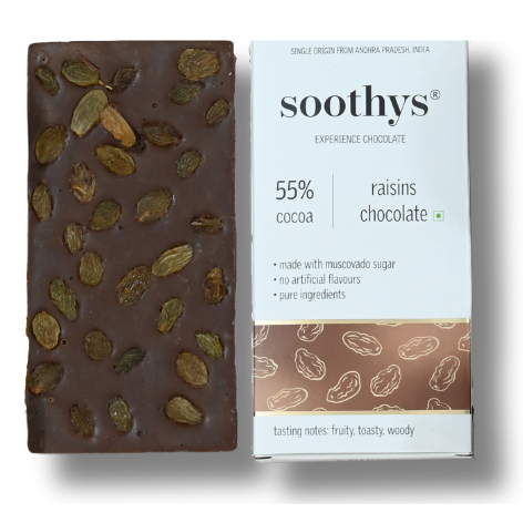 Value Combo - 55% Dark Classic Raisins Bars (40 grams - 5 bars)